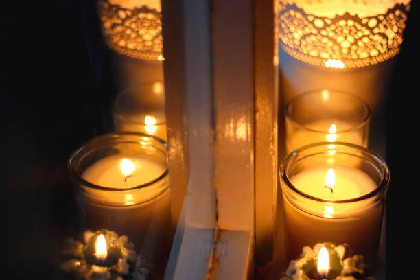 istock Candles on the Window Sill 1765134470