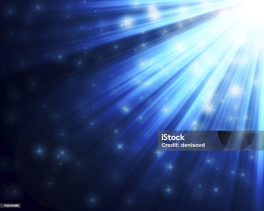 Falling Rays Illustration Falling Stars With Light Rays Stock Illustration - Download Image Now ...