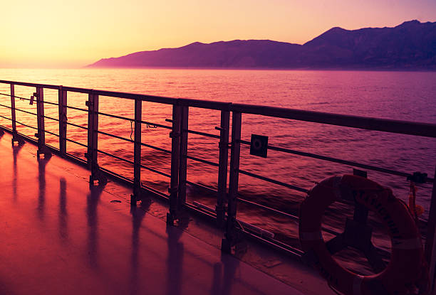 istock deck of cruise ship at sunset 176516038