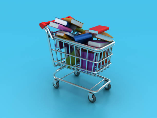 istock Shopping Cart with Books 1765201914