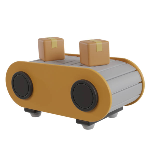 istock conveyor belt 3d catoon with carton on white background 1765215850
