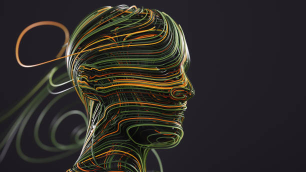istock Human shape made of wires 1765216395