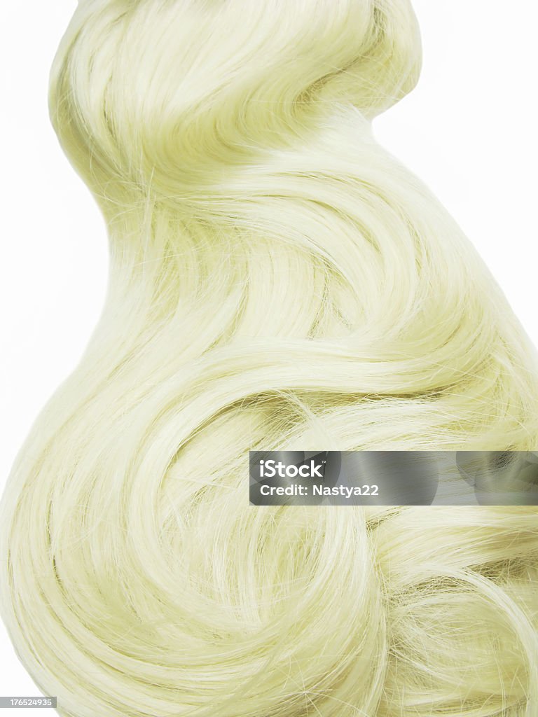Светлые волосы Длинные завитками - Стоковые фото Блестящий роялти-фри
