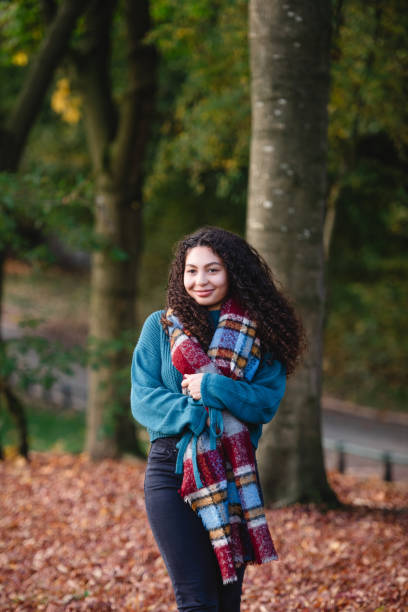 Passeggiata autunnale - foto stock