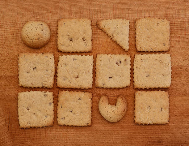 istock Ginger Cookies Stacked on wooden board 176525493