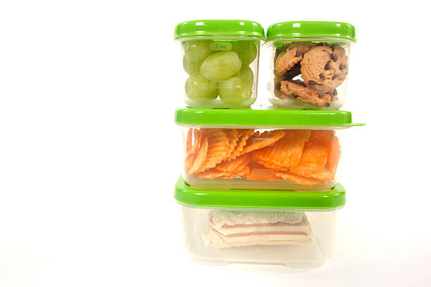 A healthy and nutritious lunch packaged together neatly