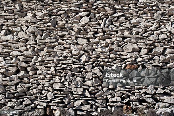 Tabique En La Costa Del Mar Adriático De Croacia Foto de stock y más banco de imágenes de Abstracto - Abstracto, Aire libre, Anticuado