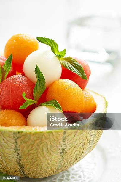 Fruit Salad With Watermelon And Melon Balls Stock Photo - Download Image Now - Melon, Sphere, Watermelon