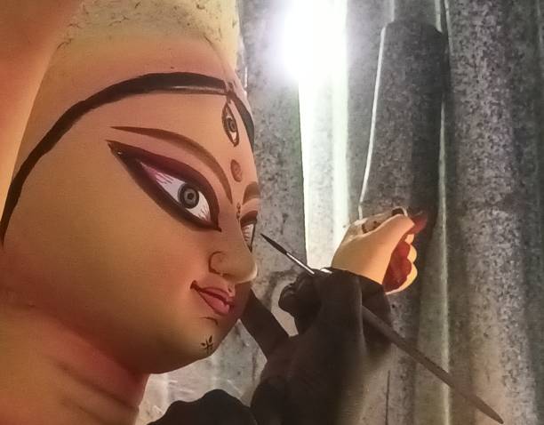 istock MAA DURGA'S CLAY IDOL - 58 1765342306