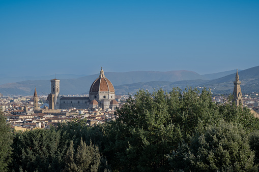 Florence town cityscape in Italy
