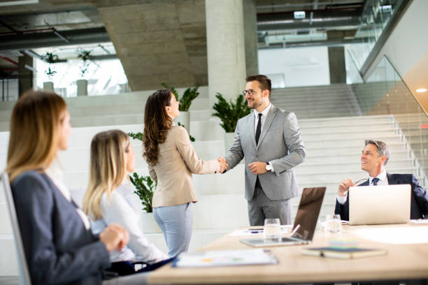 istock Young startup team working in the office 1765358647