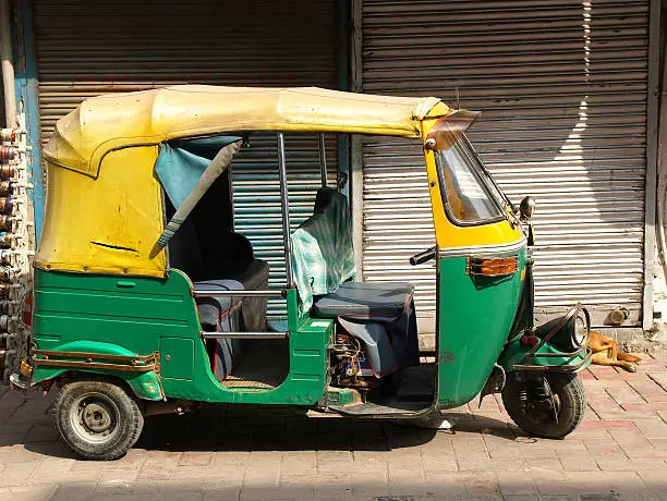 Photo of rickshaw taxi