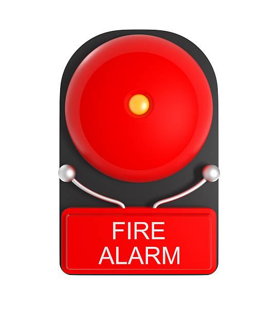 istock Design Pattern of Red Fire Alarm isolated on white 176537202