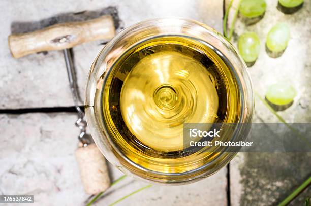 White Wine Stock Photo - Download Image Now - Alcohol - Drink, Cabernet Sauvignon Grape, Chardonnay Grape