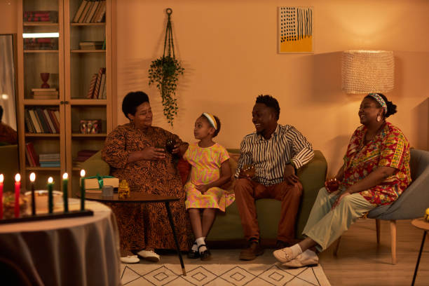 istock Discussing History of Kwanzaa Holiday 1765390340