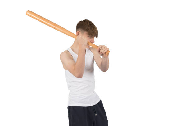 istock Teenage boy holding a baseball bat 1765440053