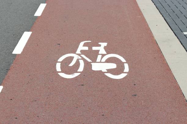 istock red colored bikeway in the Netherlands 1765471532