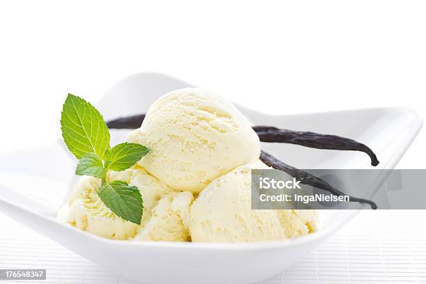 Vanilla Ice Cream Stock Photo - Download Image Now - Ice Cream, Vanilla, Vanilla Ice Cream