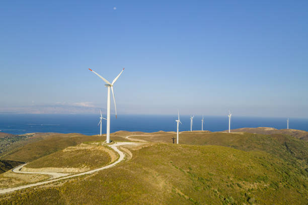 istock Wind turbines in the mountains 1765500613