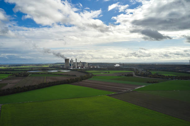 istock Landscape View on Coal Power Plant 1765508501