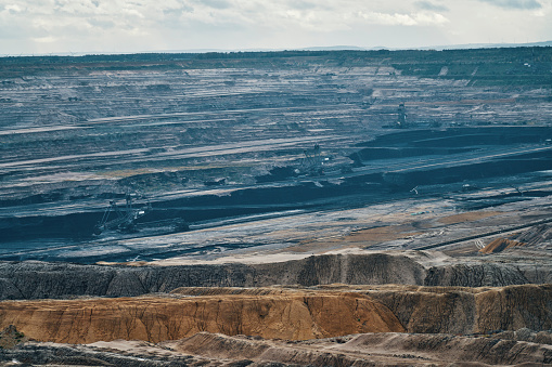 Coal Extraction in an Open Pit Mine