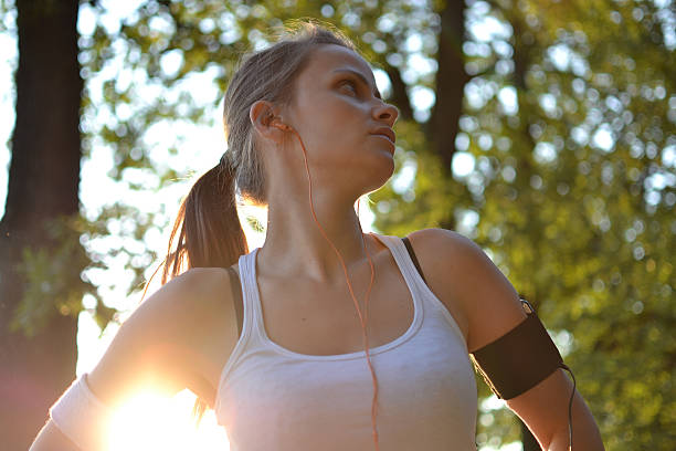 istock young woman working out in the 176551795