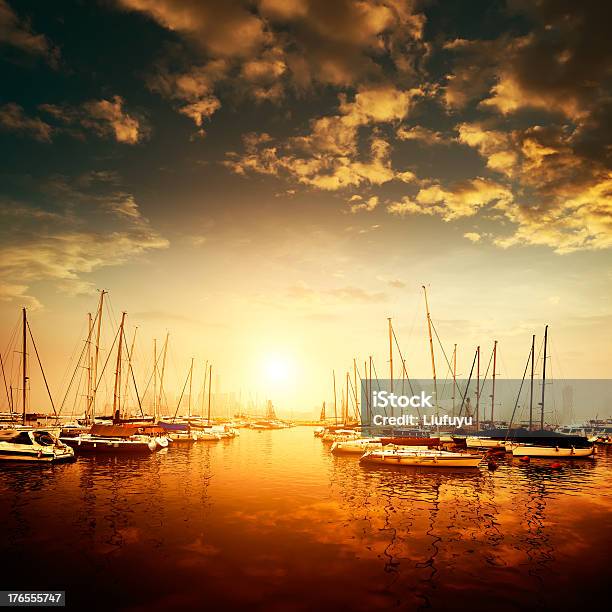 Yachts And Marina Stock Photo - Download Image Now - Hong Kong, Yacht, Activity