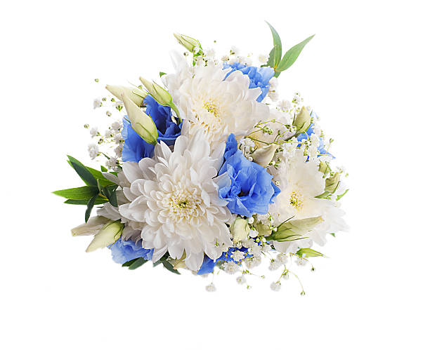 istock Bridal bouquet from white and pink 176556592