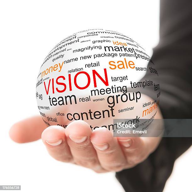 Concept Of Vision In Business Stock Photo - Download Image Now - Achievement, Business, Business Meeting