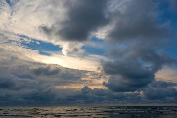 istock Dark clouds in the sky before the storm or thunderstorm. 1765573077