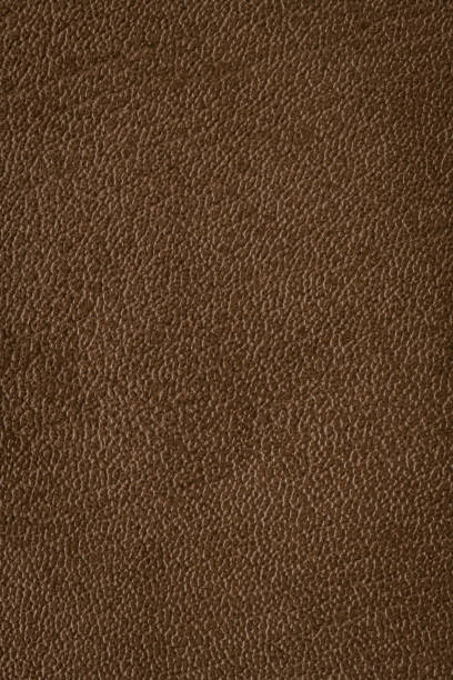 istock Closeup detail on brown leather texture background 1765590755