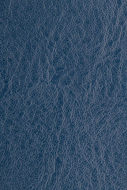 istock Closeup detail on blue leather texture background leather texture background 1765590795