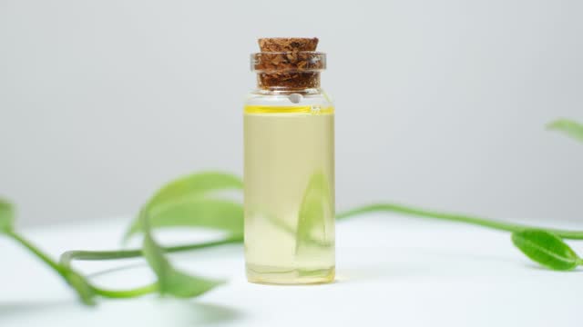 Natural essential oil for facial skin and hair care