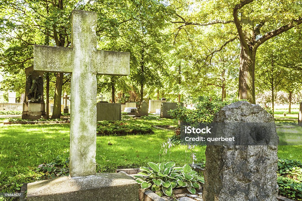 Friedhof graves - Lizenzfrei Abgestorbene Pflanze Stock-Foto