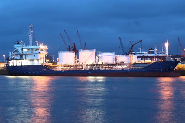 istock tanker in harbor at dusk 1765616781