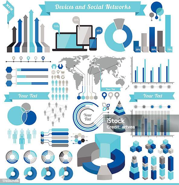 인포그래픽 요소 그래프에 대한 스톡 벡터 아트 및 기타 이미지 - 그래프, 등측투영법, 데이터