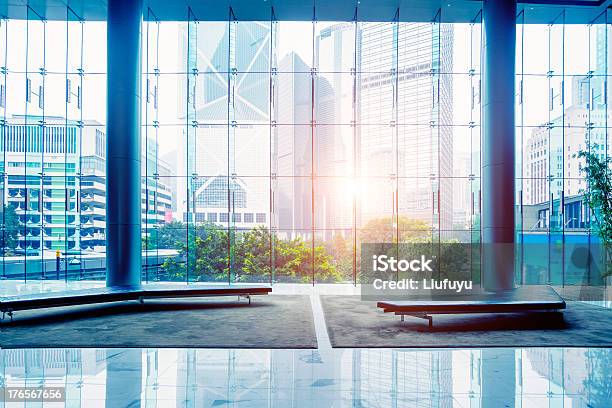 Office Building Stock Photo - Download Image Now - Office, Window, Blue