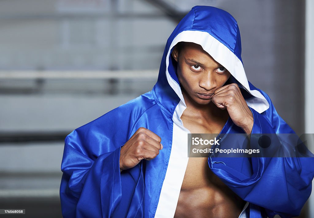 Acero en sus ojos - Foto de stock de Boxeo - Deporte libre de derechos