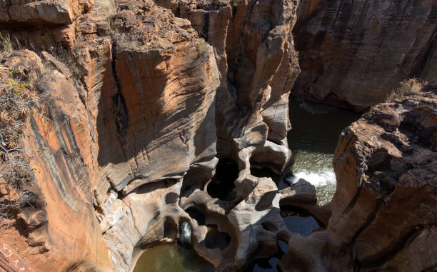 View of blyde river at Bourke Luck Potholes, Southafrica