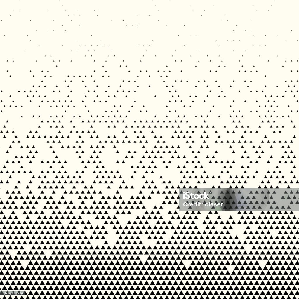 Fading Triangular Pattern With Vertical Gradient Stock Illustration ...