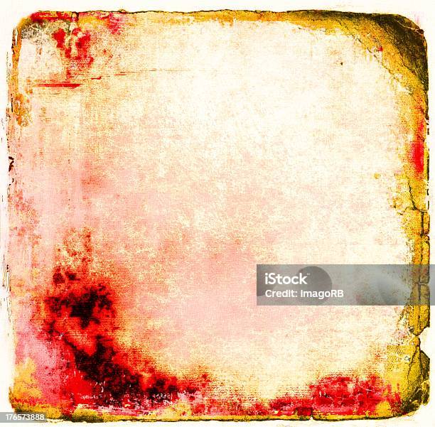 Fundo Abstrato Grunge Vermelho - Fotografias de stock e mais imagens de Abstrato - Abstrato, Antigo, Antiguidade