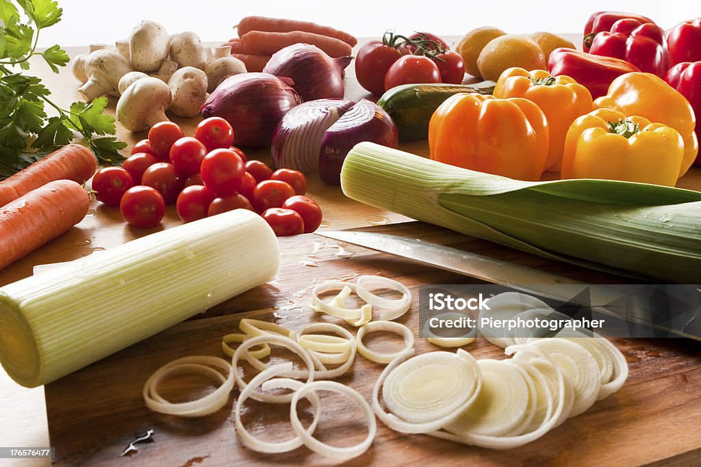 Gemischtes Gemüse - Lizenzfrei Aubergine Stock-Foto