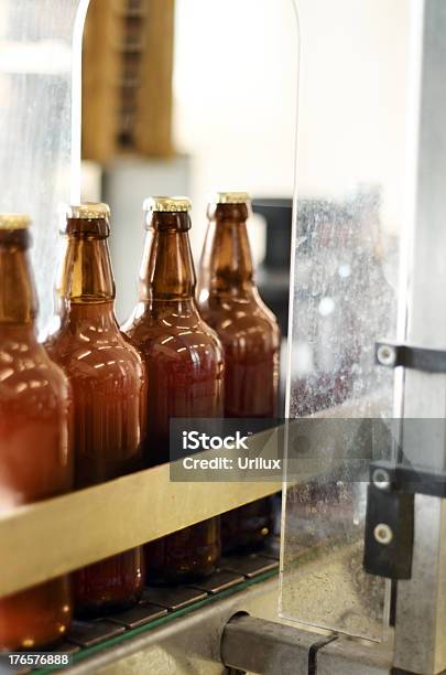 Beer Production Line Stock Photo - Download Image Now - Alcohol - Drink, Ale, Beer - Alcohol