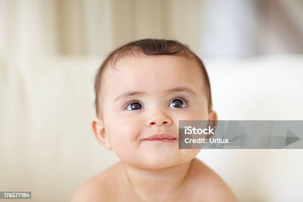 Shes A Sweetnatured Baby Stock Photo - Download Image Now - Baby - Human Age, Cheerful, Child