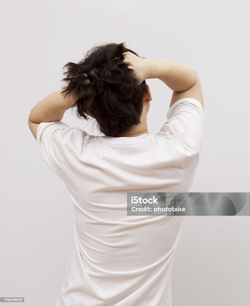 stress di uomo - Foto stock royalty-free di 20-24 anni