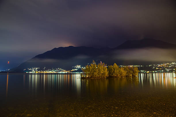 istock Islands on an alpine lake 176578298