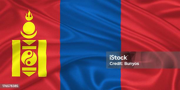 Bandera De Mongolia Foto de stock y más banco de imágenes de Amarillo - Color - Amarillo - Color, Asia, Asia Central