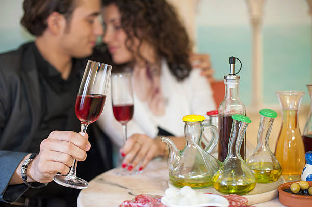 istock Young couple in restaurant 176583564