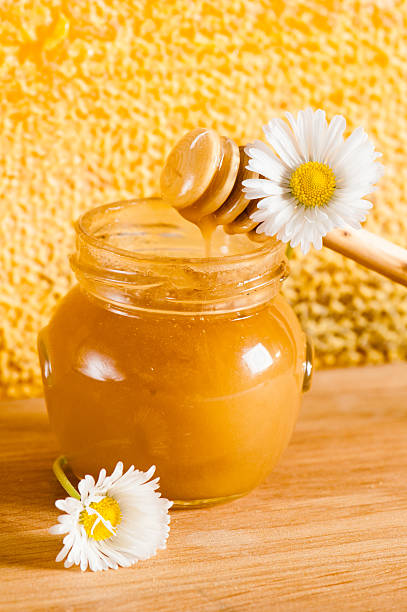 istock jar of honey and honeycombs 176583695