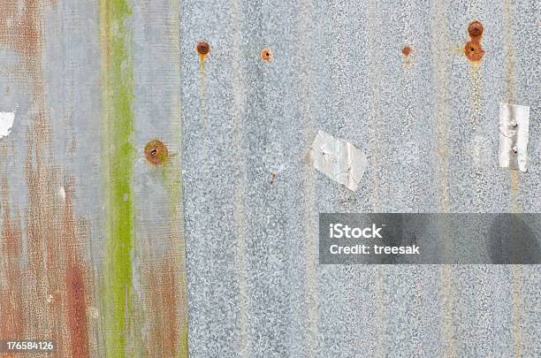 旧ラスティ亜鉛メッキの背景 - ダメージのストックフォトや画像を多数ご用意 - ダメージ, メタリック, 亜鉛